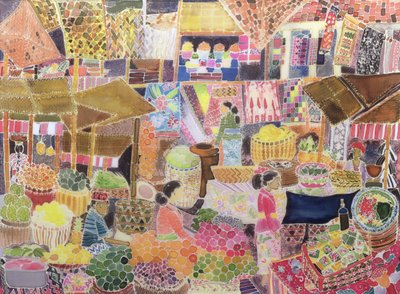 Ubud Market, Bali by Hilary Simon